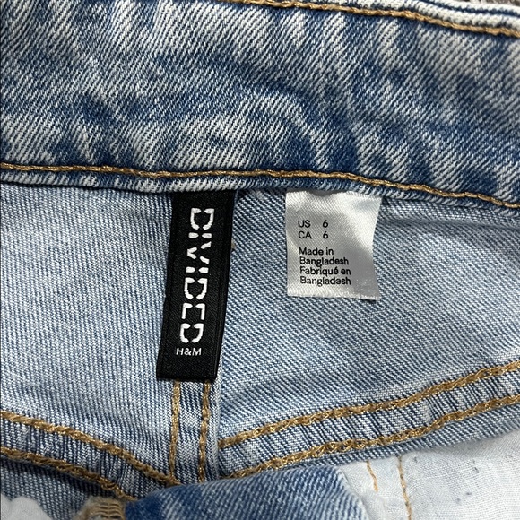 Divided H&M | High Rise Bermuda Jean Shorts - Picture 5 of 8
